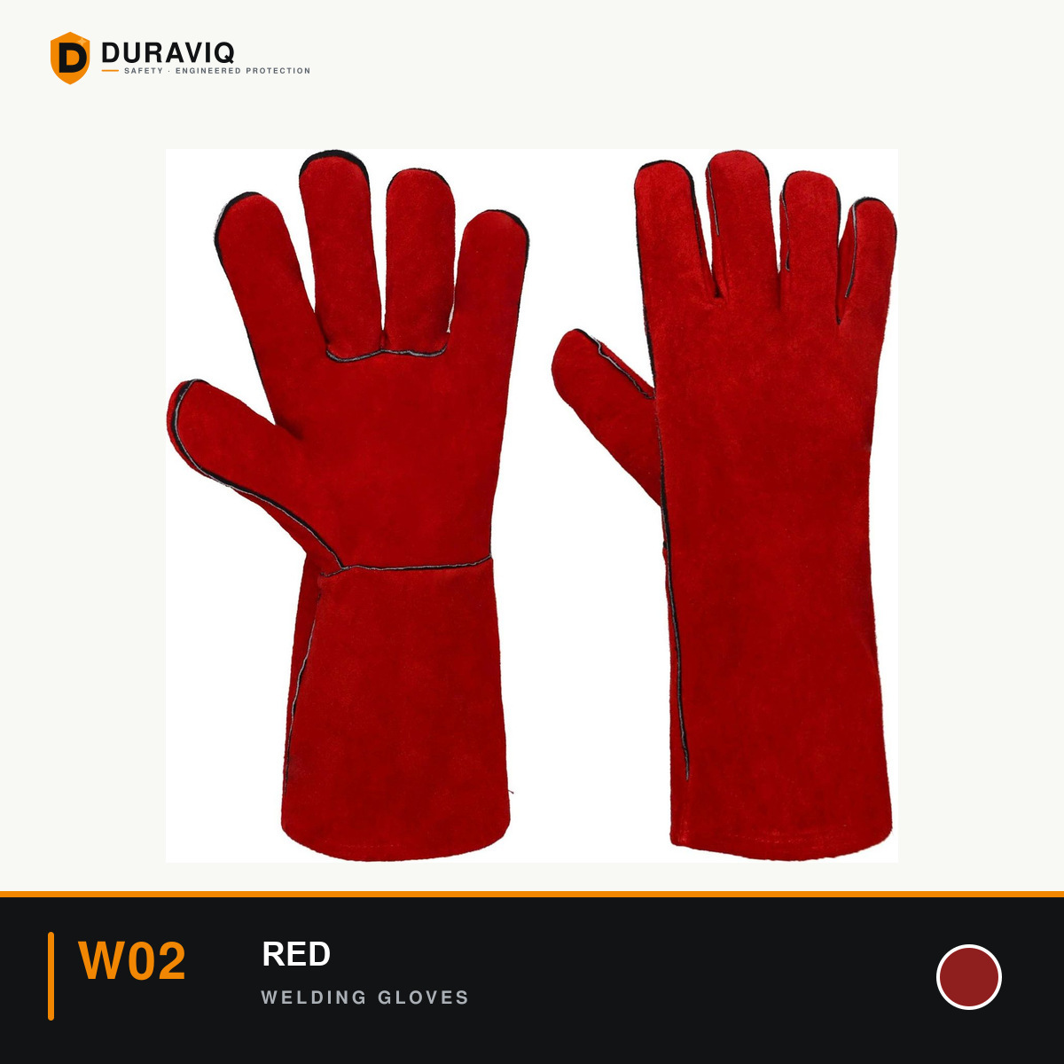 Red Welding Gloves