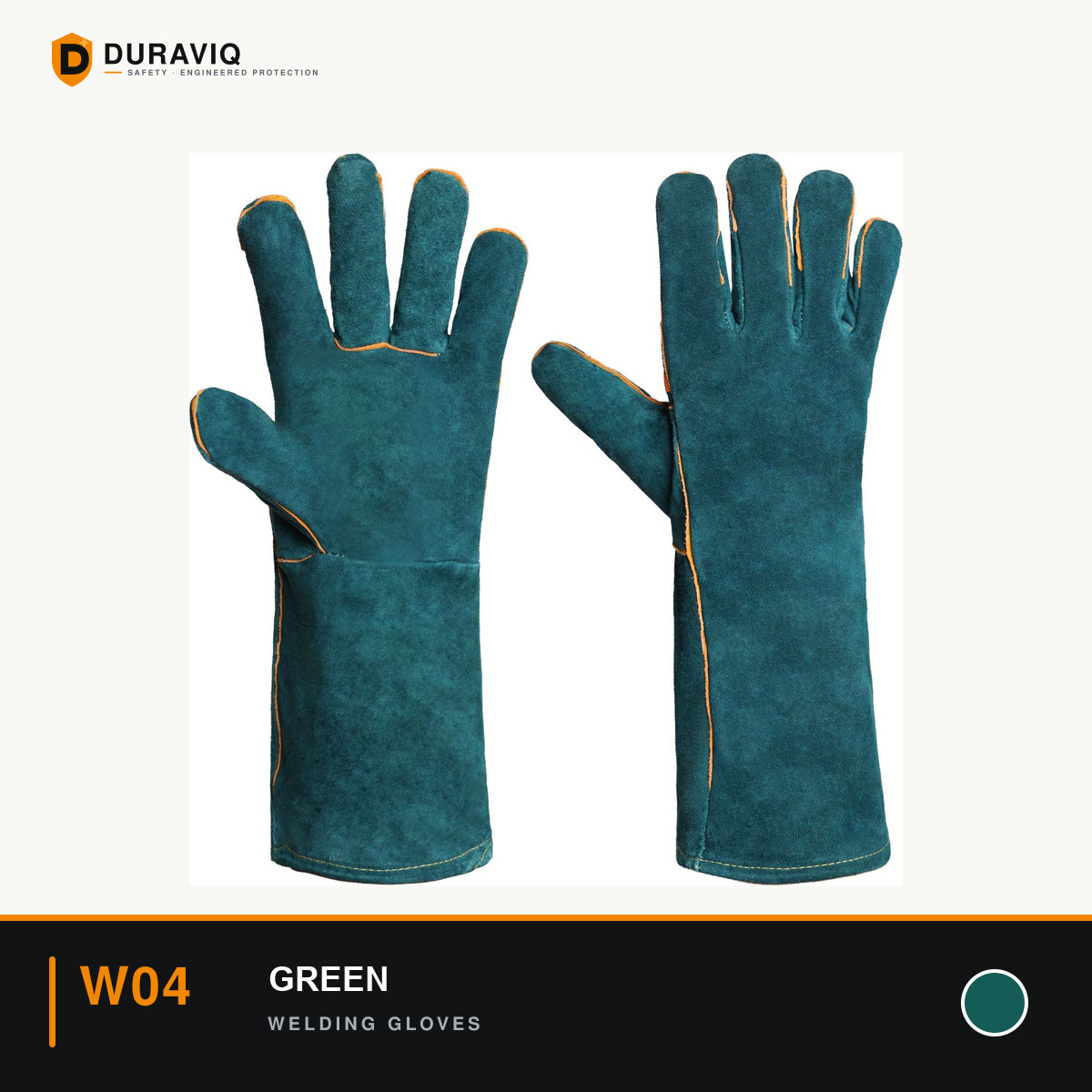Green Welding Gloves