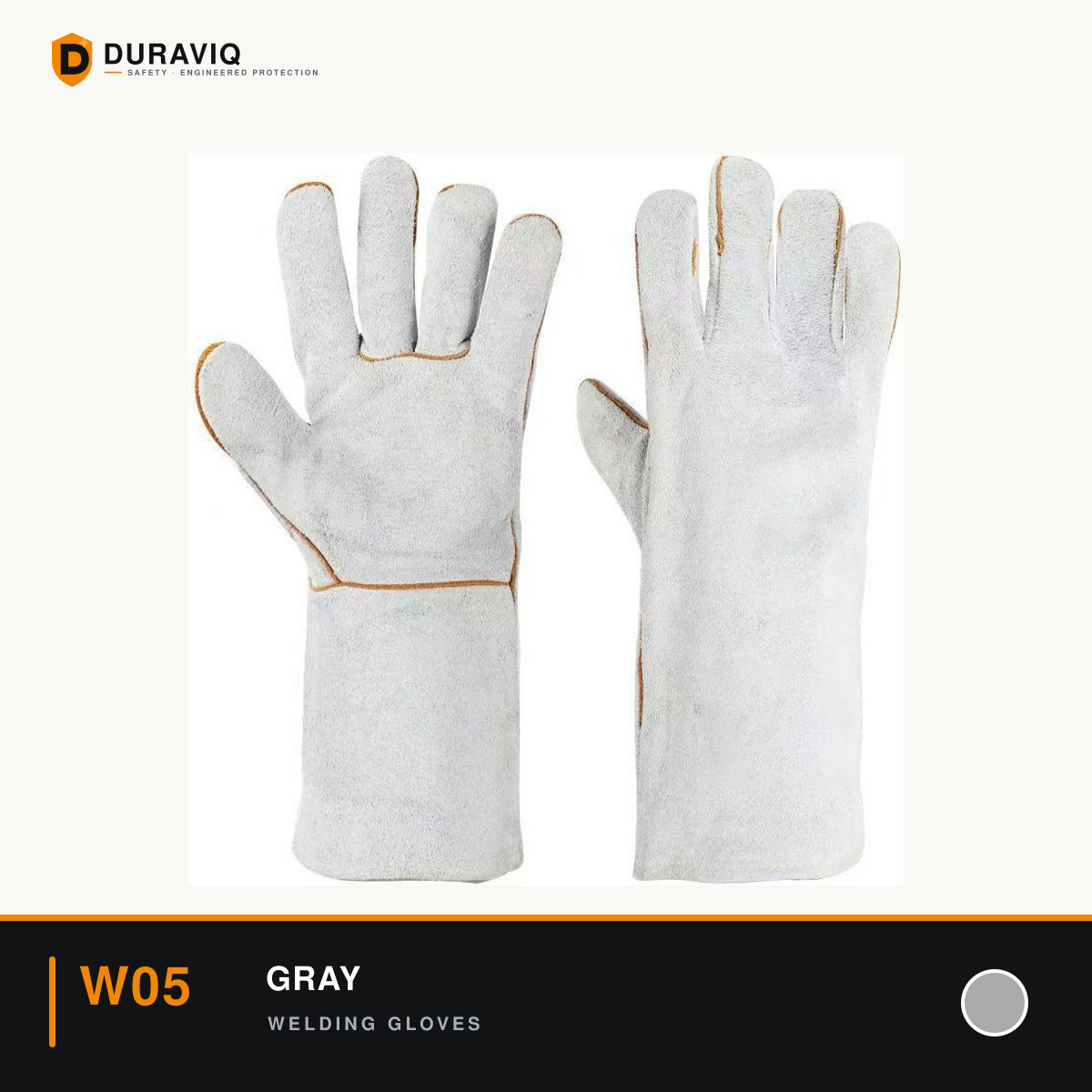 Gray Welding Gloves