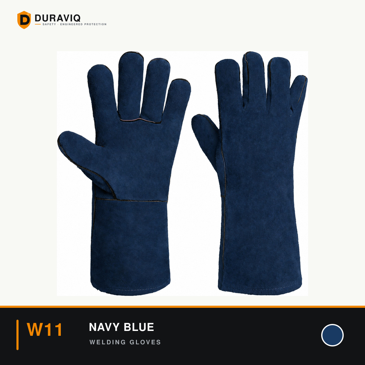 Navy Blue Welding Gloves