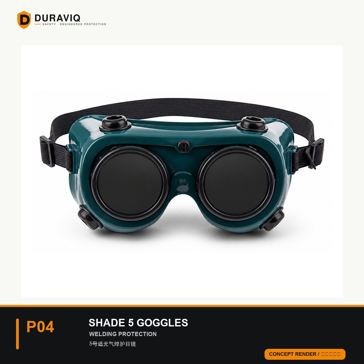 Shade 5 Gas-Welding Goggles