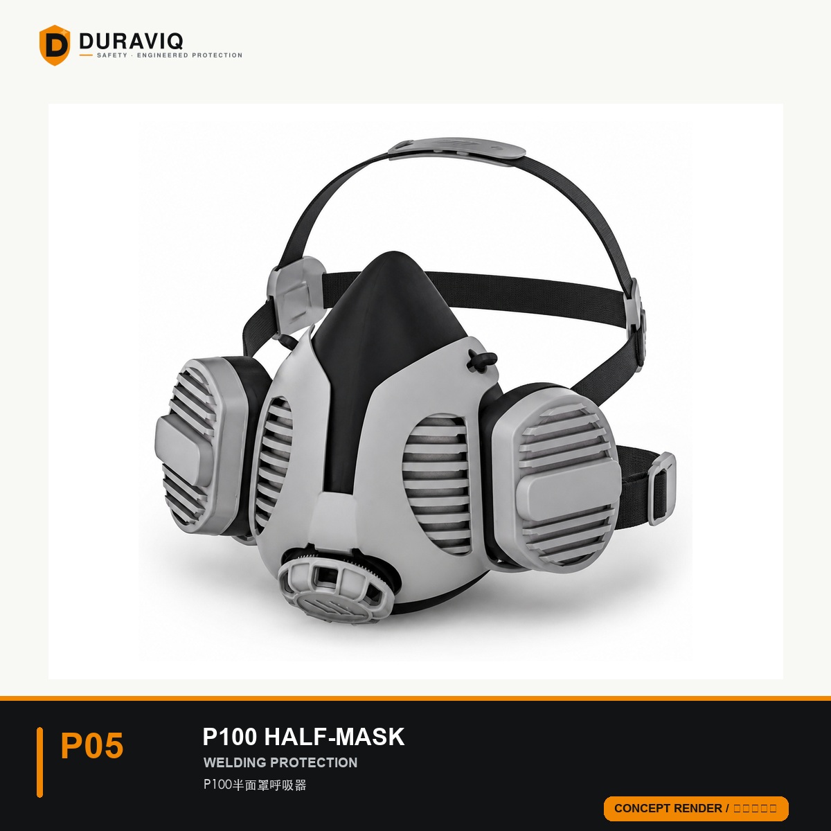 P100 Half-Mask Respirator